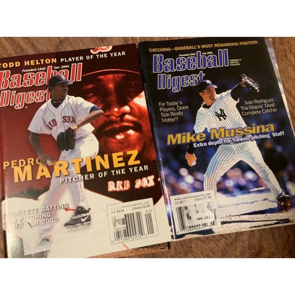 Baseball Digest 2001 Back Issues  (8 magazines) - Picture 3 of 5